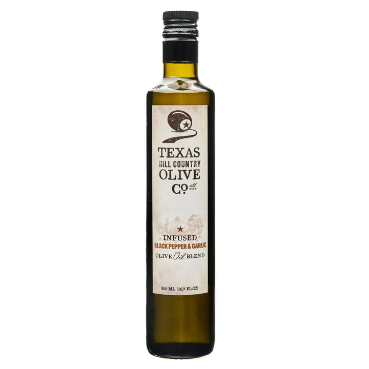 black pepper garlic infused olive oil infused olive oil texas hill country olive co 961181