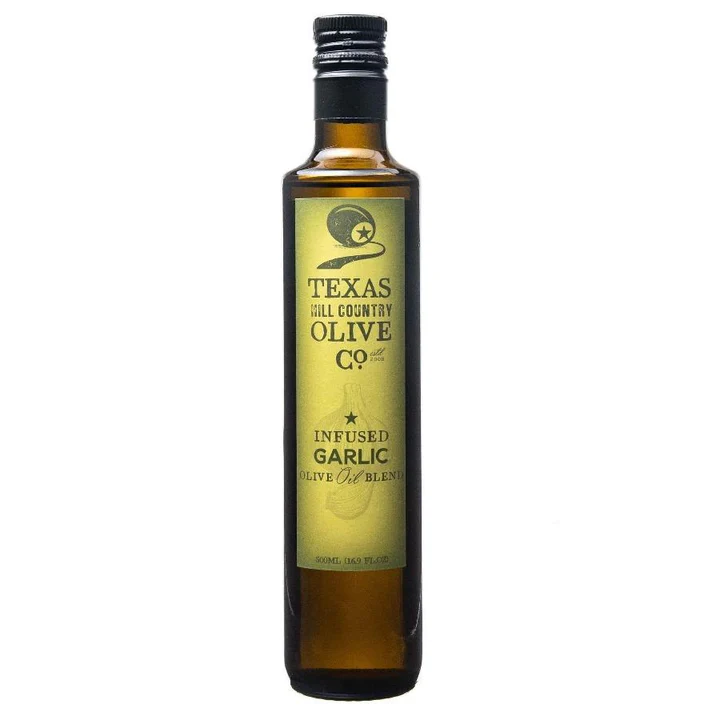 garlic infused olive oil texas hill country olive co 650193