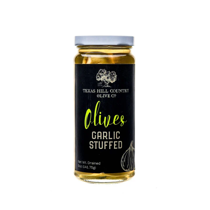 garlic stuffed olives texas hill country olive co 951321