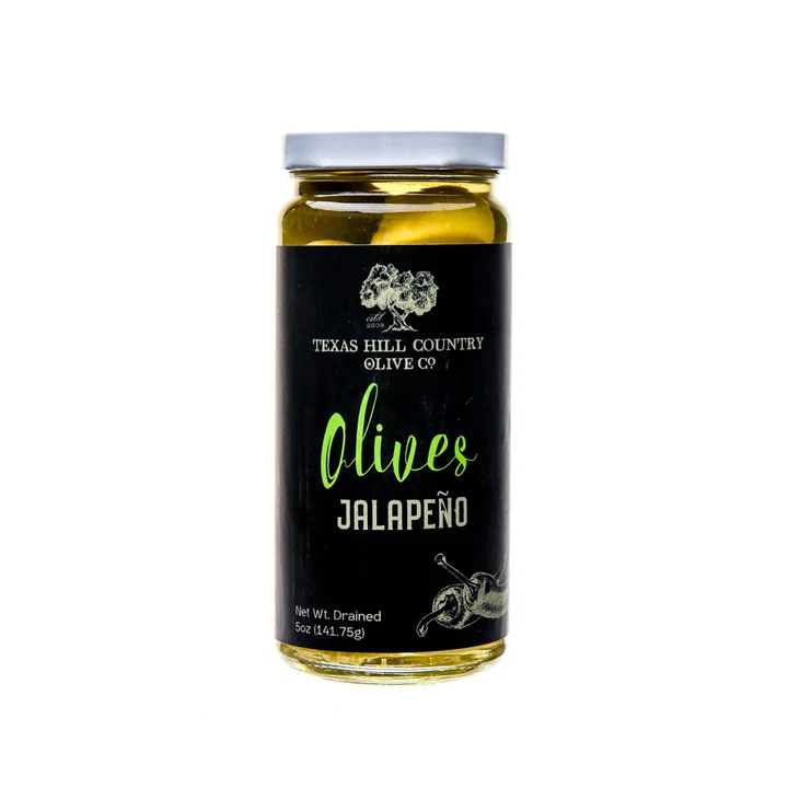 jalapeno stuffed olives texas hill country olive co 508439