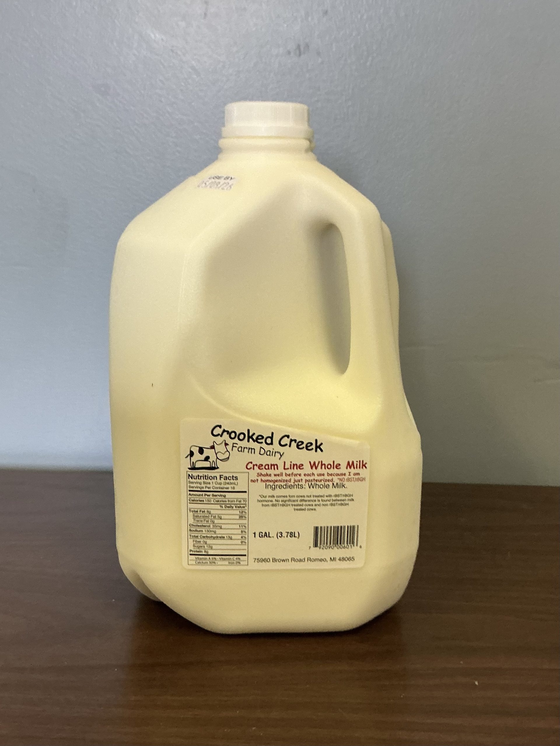 Crooked Creek Dairy Creamline Whole Milk scaled